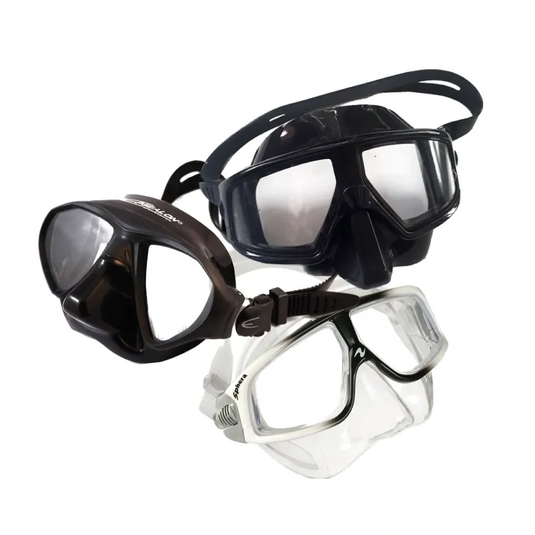 Underwater hockey masks